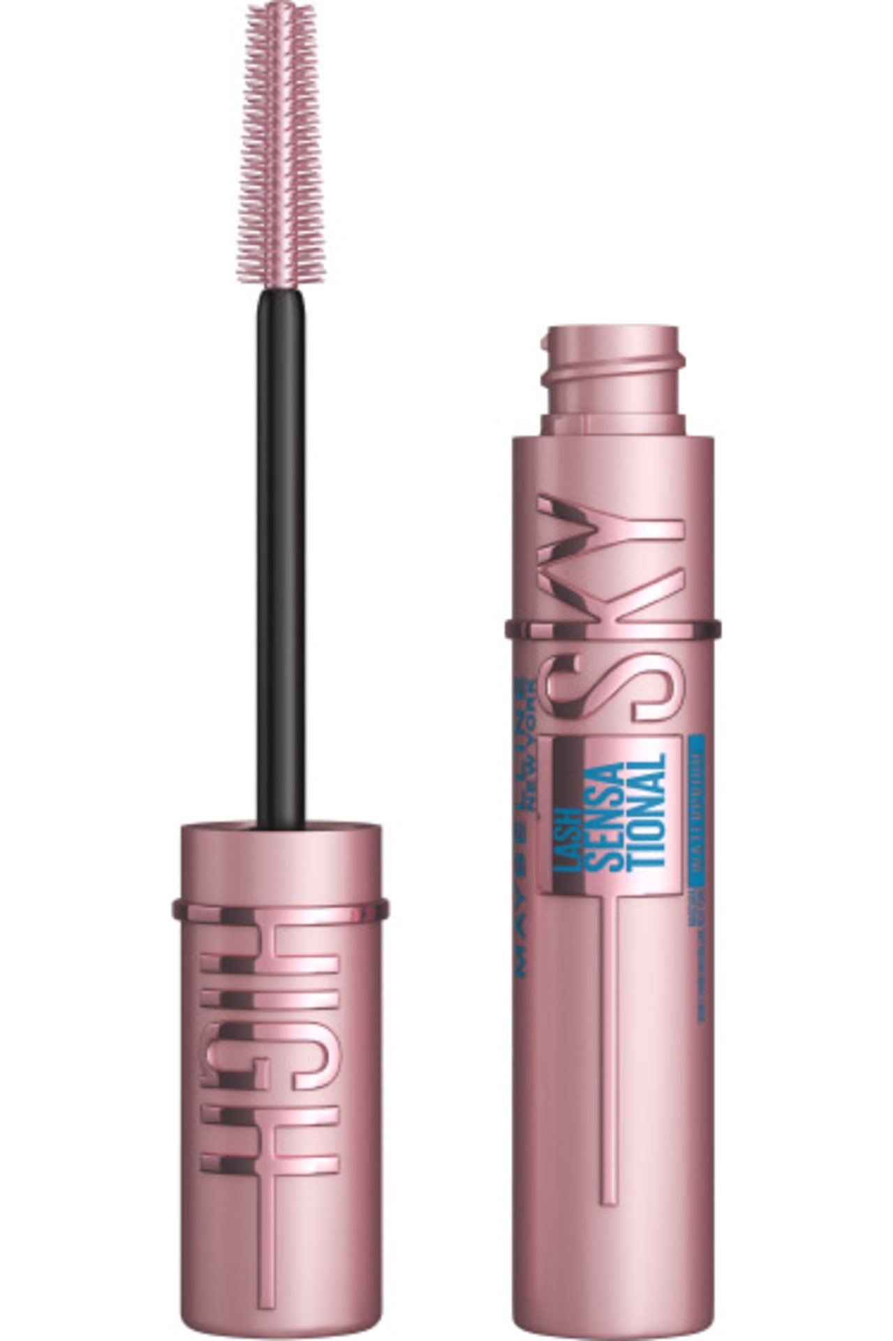 Lash Sensational Sky High szempillaspirál, vízálló, fekete - Maybelline