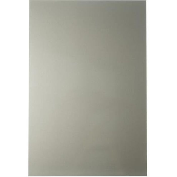 NORDLINGER PRO Plaque composite - Aluminium - 80 x 120 cm 3/0,15 mm - Argenté
