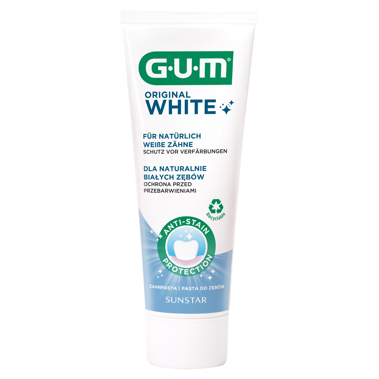 Žuvačka Original White