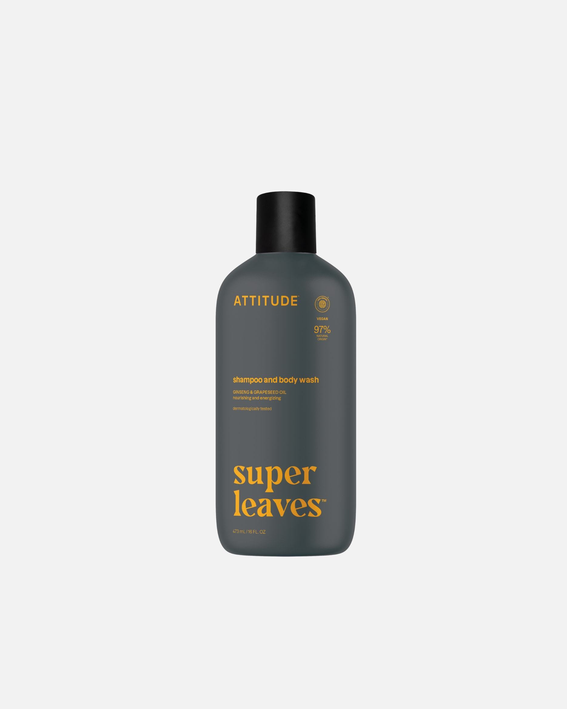 Attitude šampon za kosu Super Leaves Science šampon i gel za tuširanje 2 u 1 - Sport Men - 473 ml