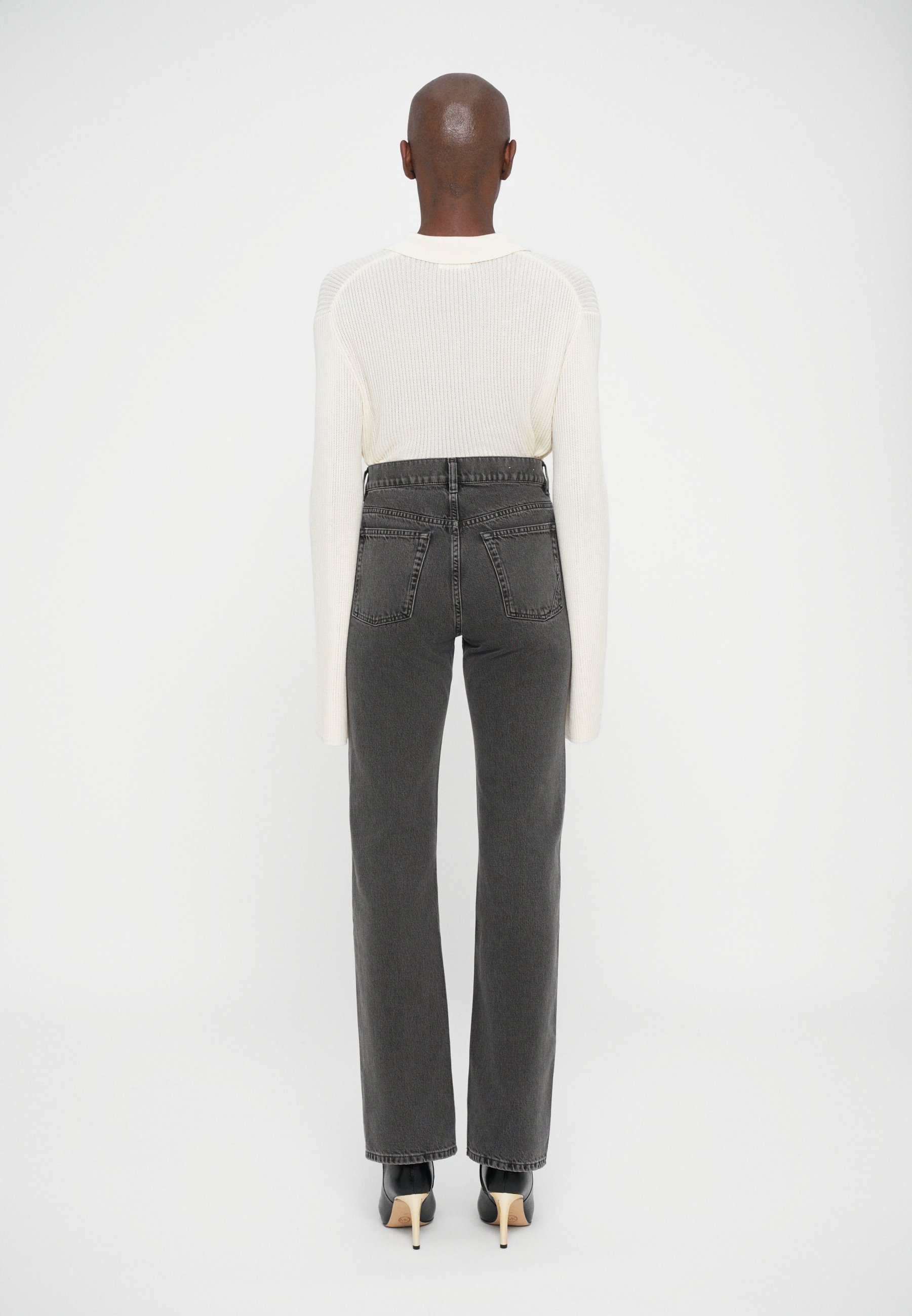 3x1 DIANA - Rechte jeans - antraciet mokka