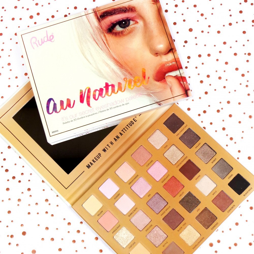 Rude Cosmetics RUDE Au Naturel 30 Eyeshadow Palette