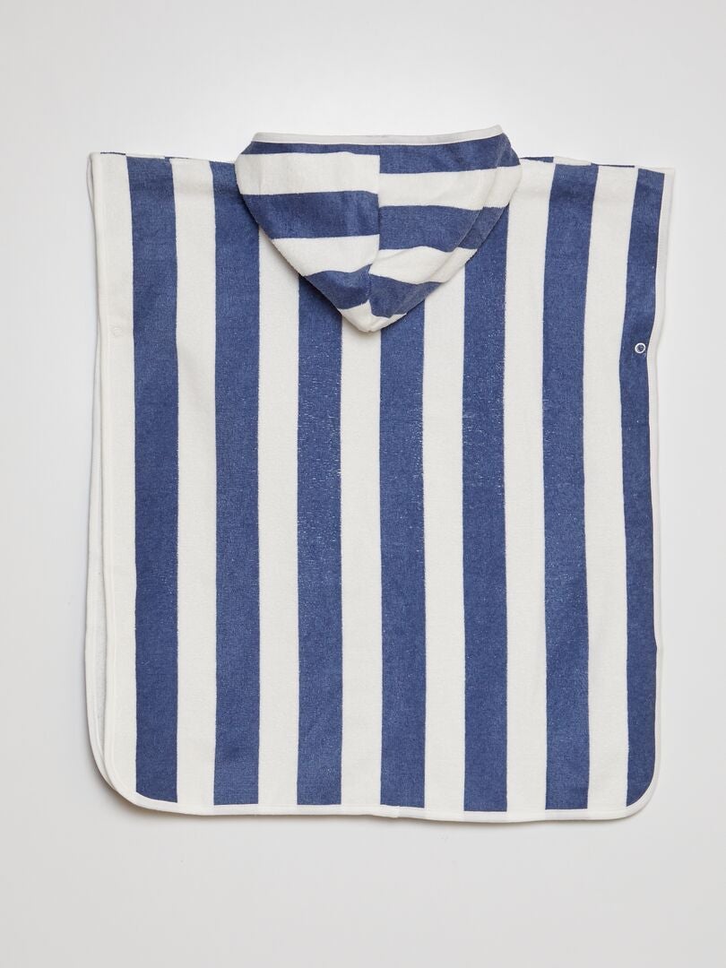 Badponcho - BLAUW