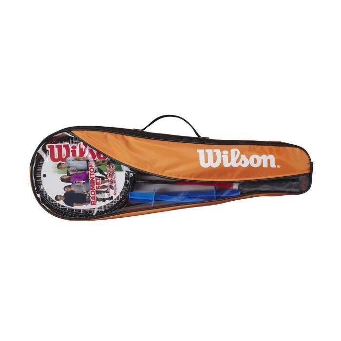Set de badminton Wilson V2 - noir/orange - Taille 3
