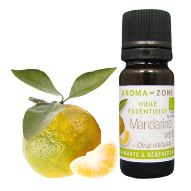 Ätherisches Bio-Öl aus grüner Mandarine