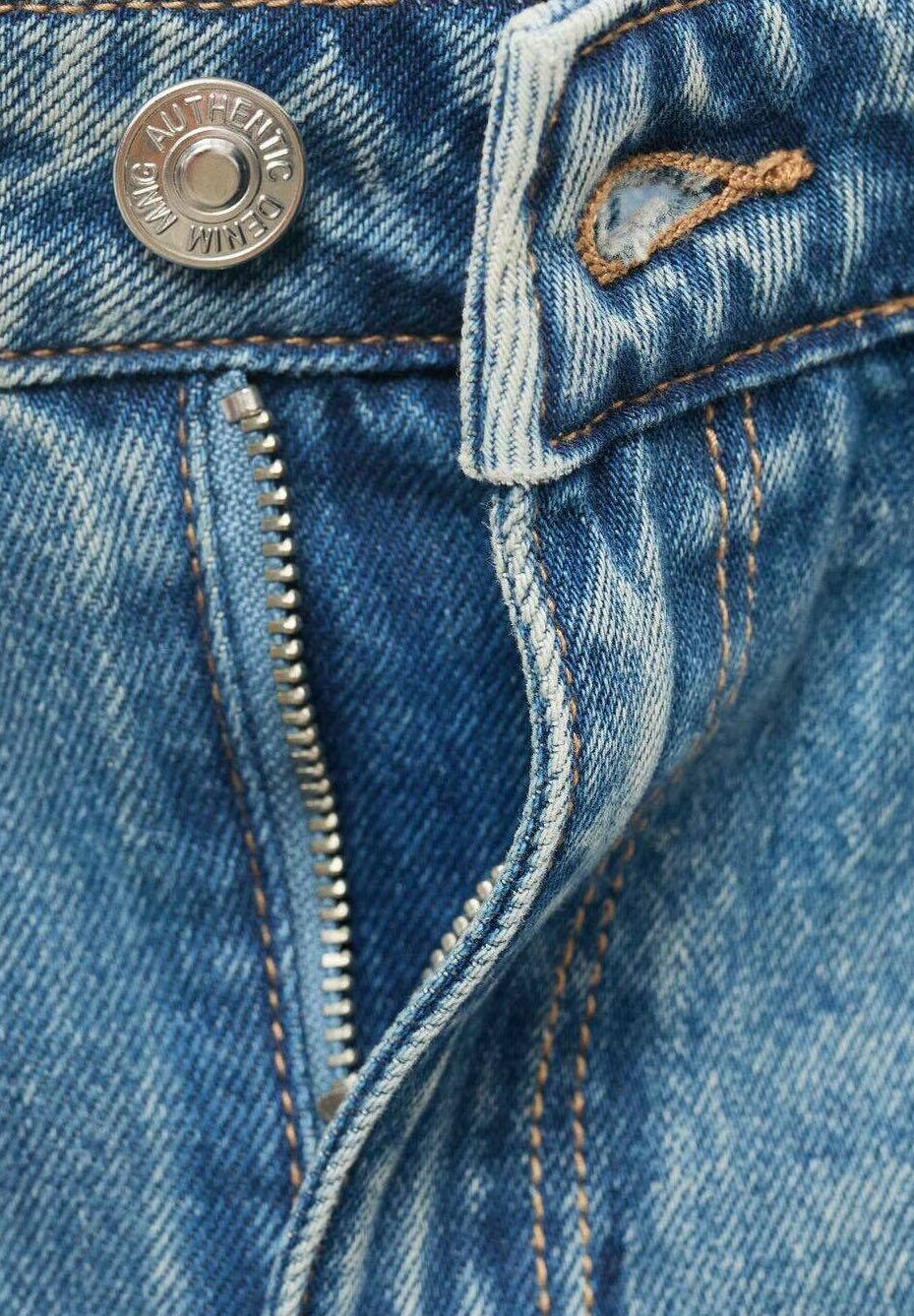 Mango Kids TEEN - Rechte jeans - blauw