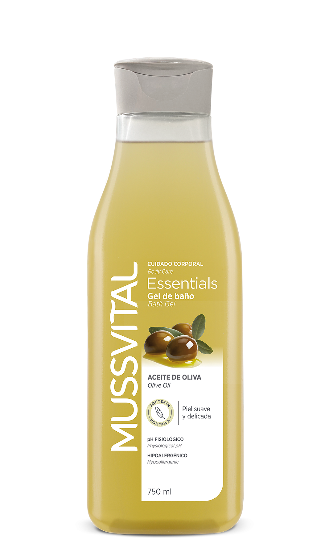 Гел за купање са маслиновим уљем Essentials Апотекарски сапуни и гелови