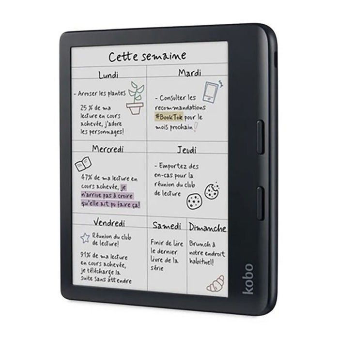 Kobo Libra Colour Black Liseuse Ecran couleur MOBILITE KOBO TABLETTE MULTIMEDIA L