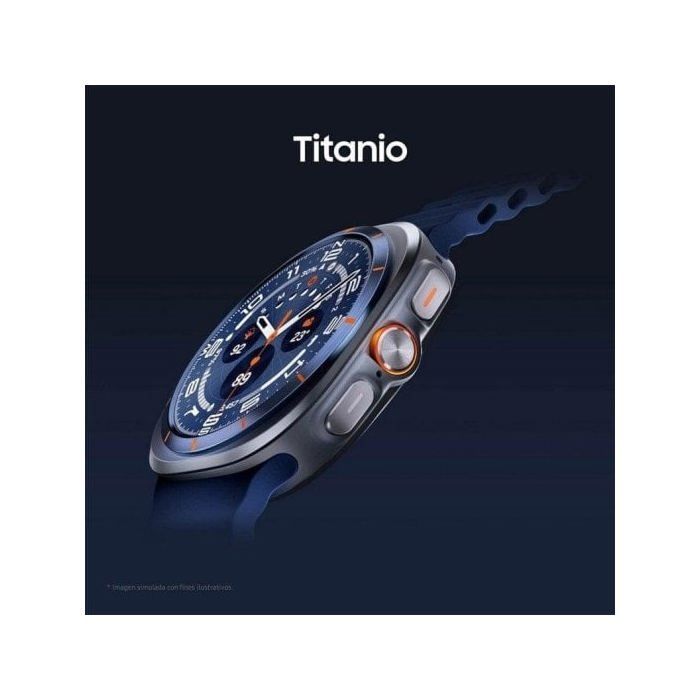 Smartwatch Samsung Galaxy Watch Ultra (2025) LTE, colore grigio titanio.