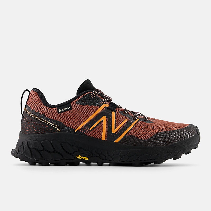 Γυναικεία παπούτσια Fresh Foam X Hierro v7 GORE-TEX® – χρώμα ταμαρίνδου με μαύρο και έντονο μάνγκο