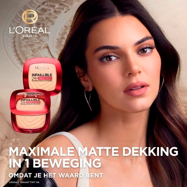 L'Oréal Paris Infaillible 32H Fresh Wear 330 Hazelnut tekući puder u prahu<br>9g