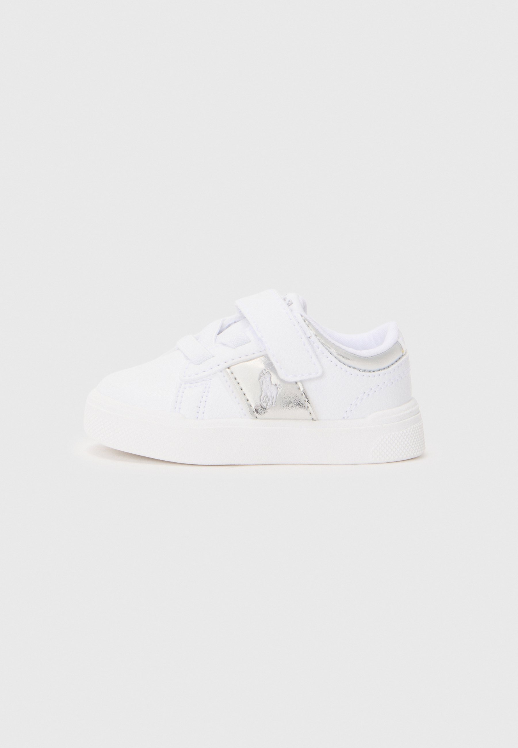 Polo Ralph Lauren FRAZIER UNISEX - Babyschoenen - wit/zilverkleurig