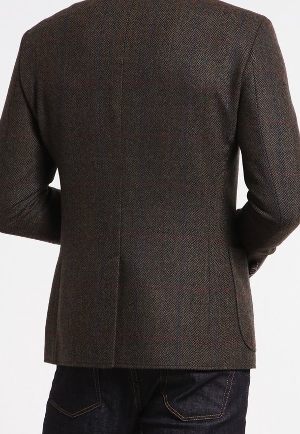 Veste blazer Pier One - vert olive chiné