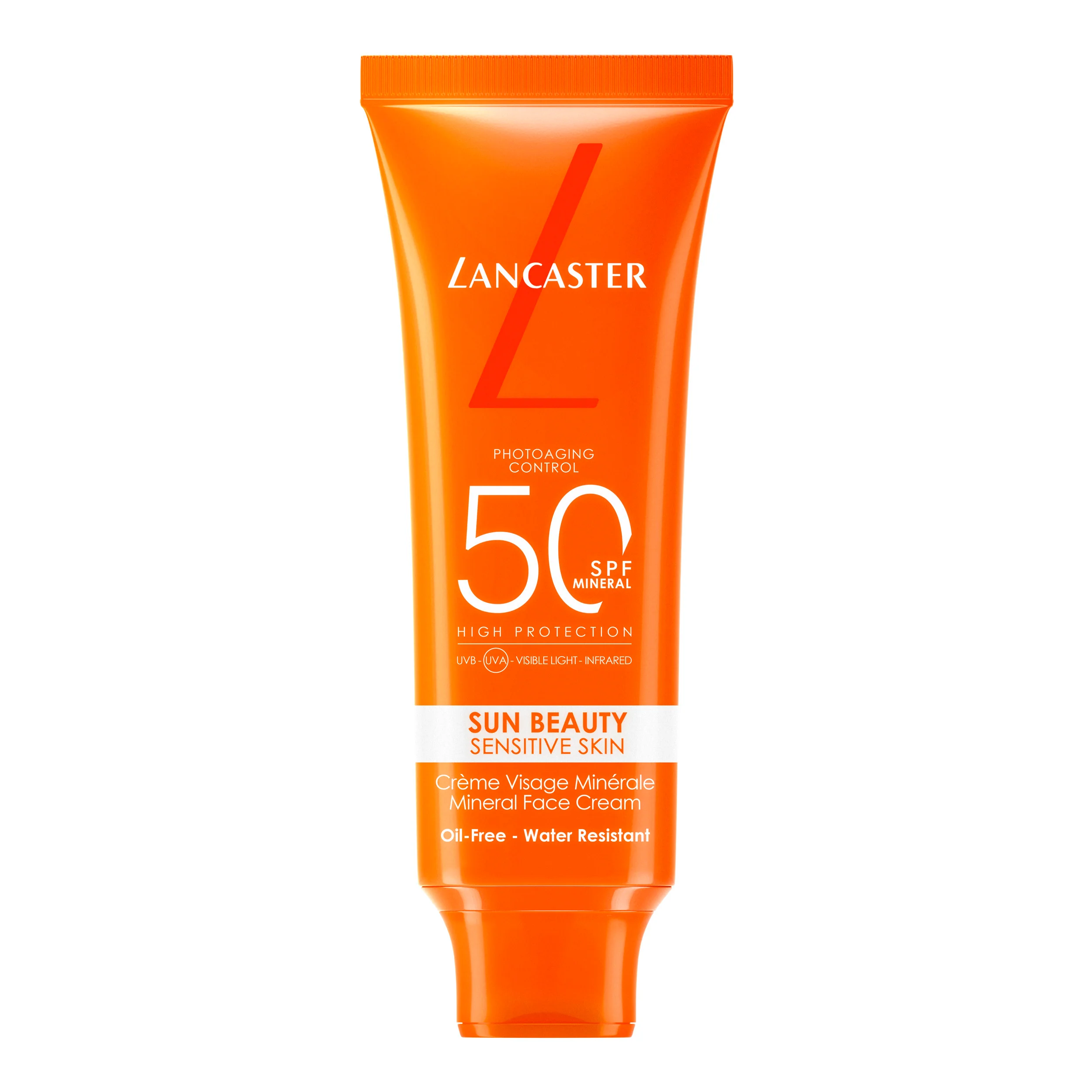 Sensitive skin Mineral Face Cream SPF 50 - Solare viso alta prot.