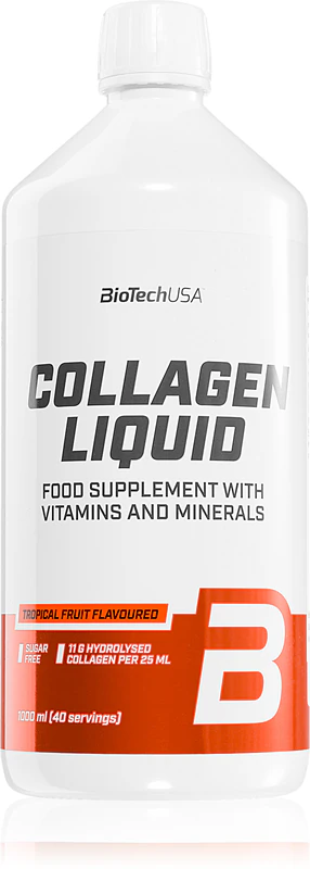 BioTechUSA Kolagen tekutý doplněk stravy podporující správný stav kloubů