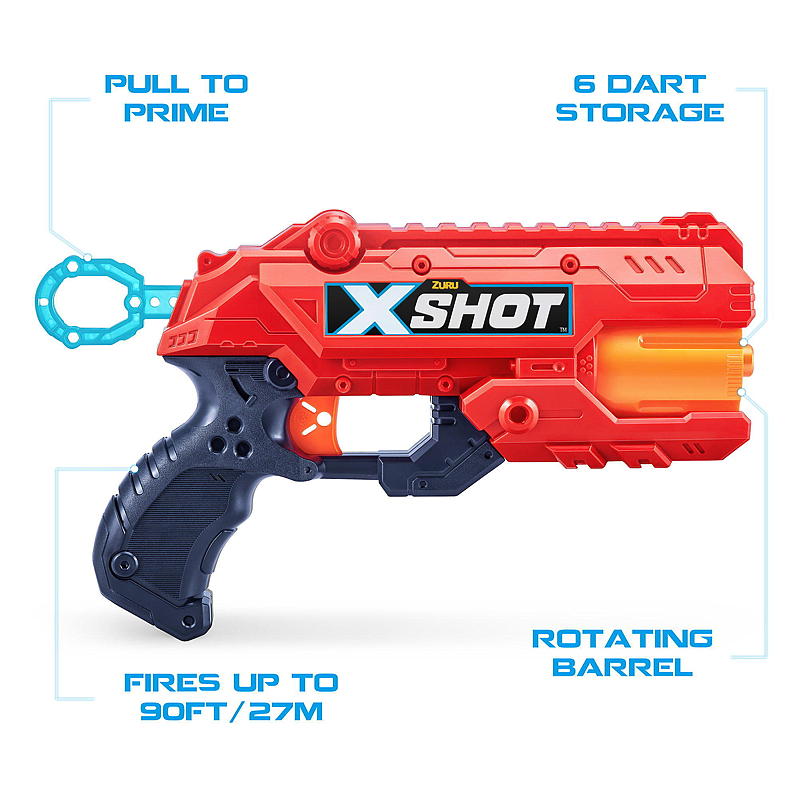 X-Shot lanza Excel Reflex 6, X-shot