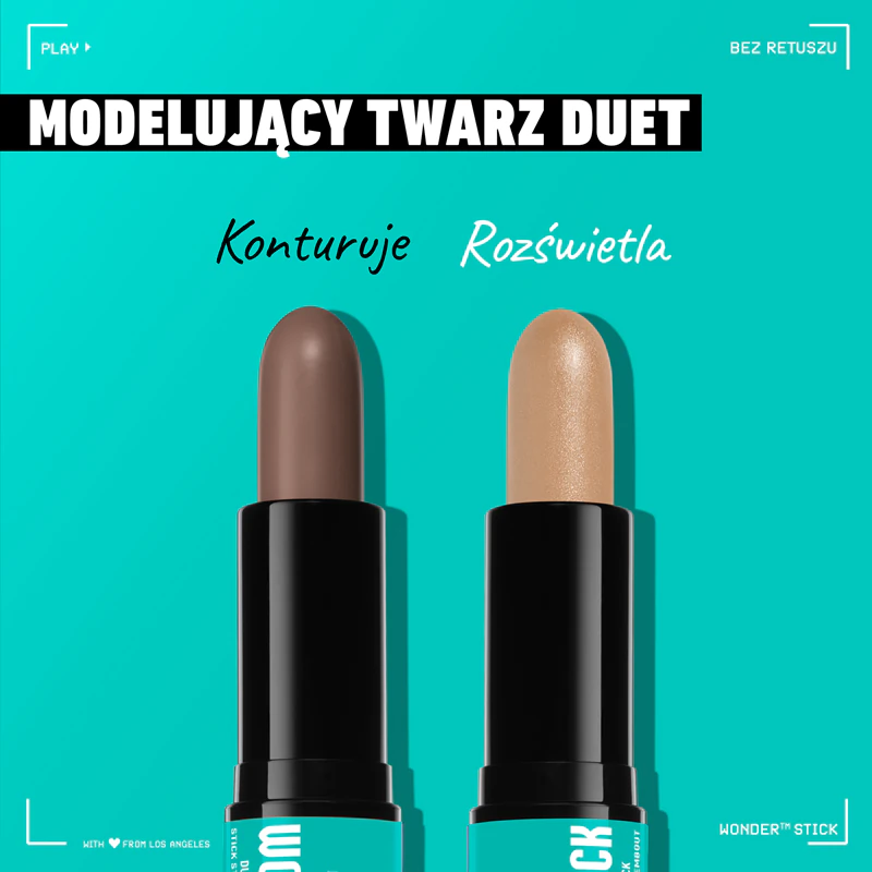 NYX Professional Makeup Wonder Stick Dual Face Lift Bastão de Contorno com Duas Pontas