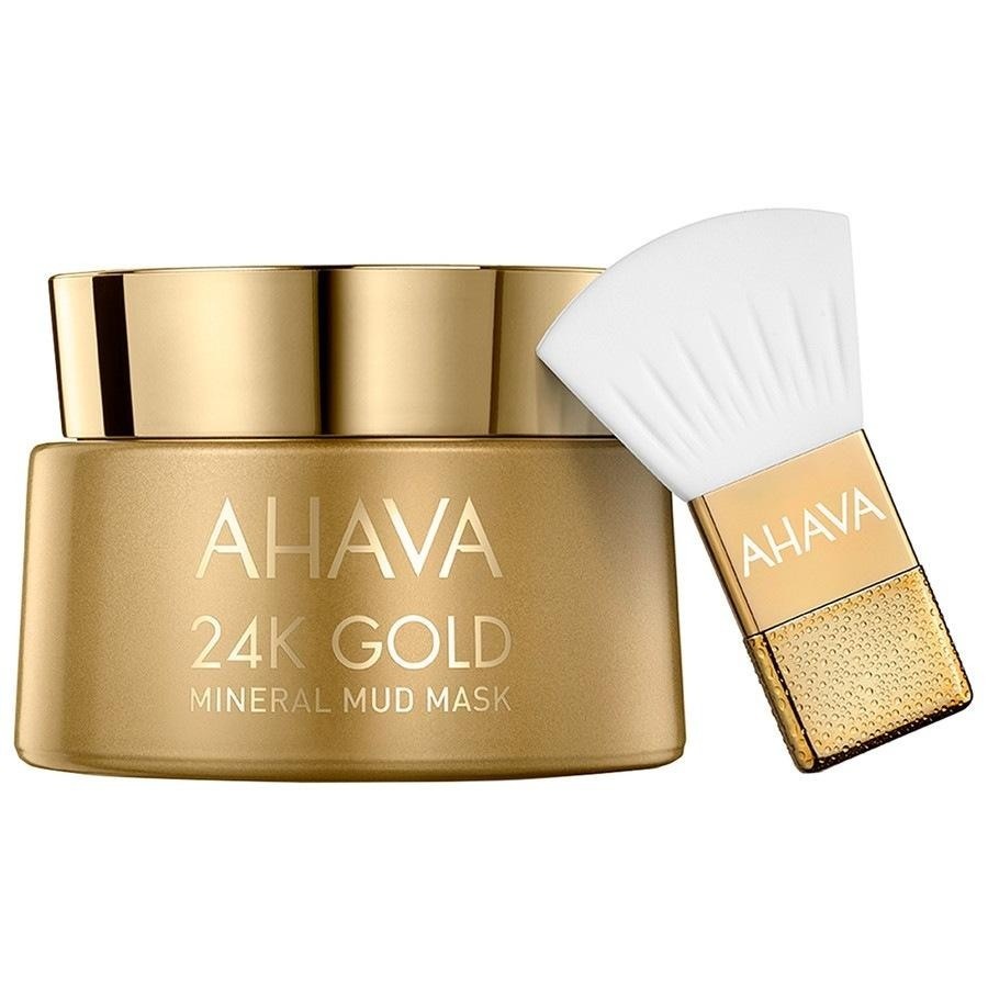 AHAVA ílová maska s 24K zlatým minerálnym bahnom - 50 ml