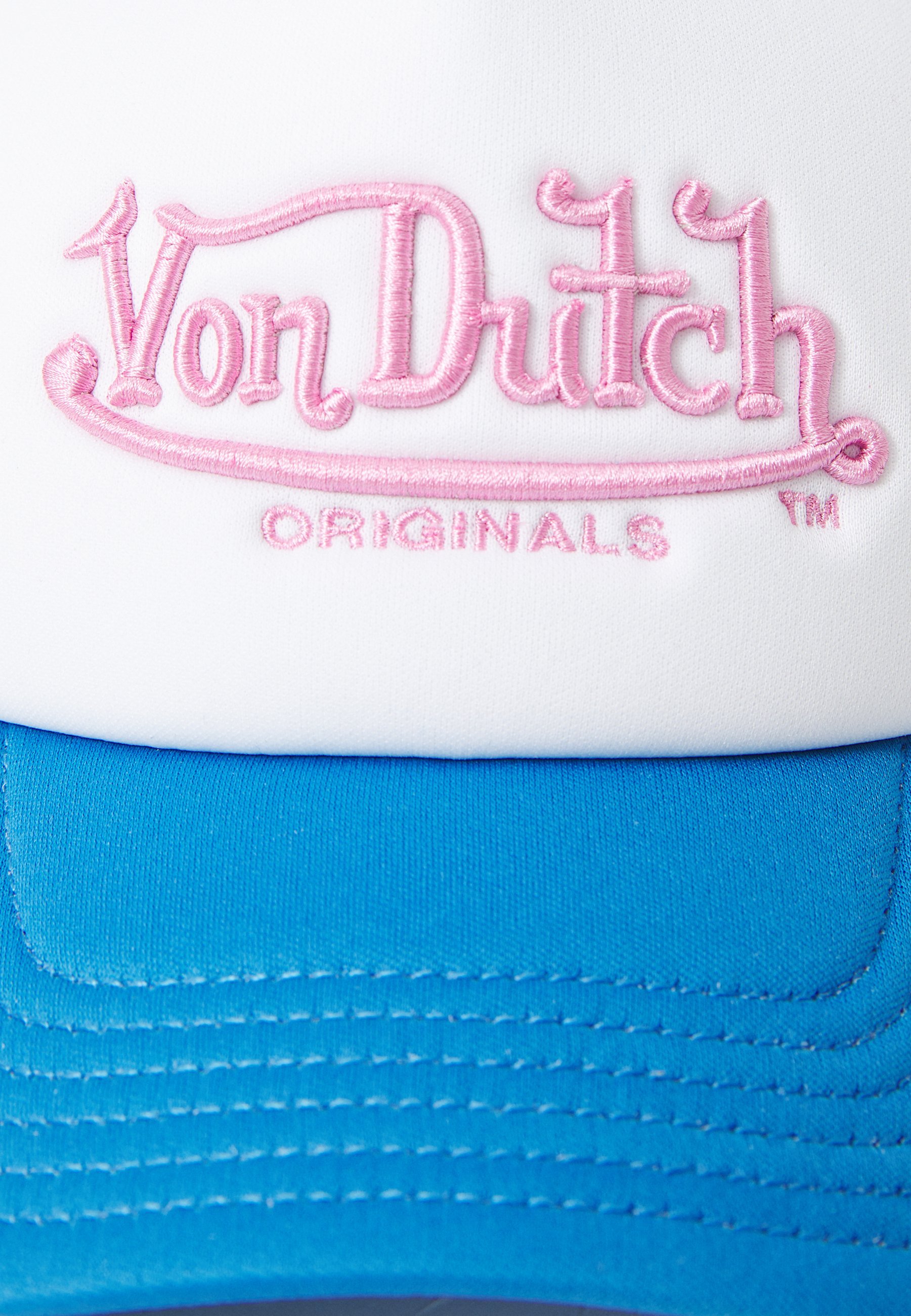 Von Dutch TRUCKER ALTANTA UNISEX - Cappellino - blu/bianco/rosa