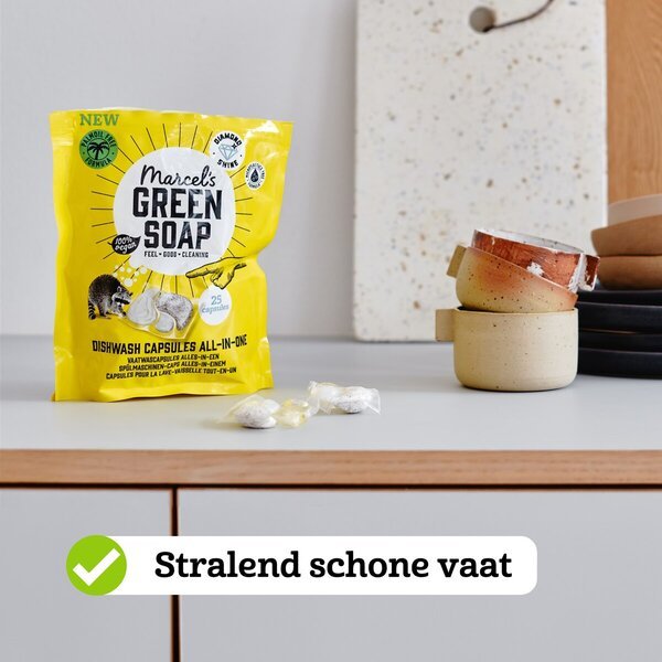 Marcel's Green Soap kapsule za perilicu posuđa sve u jednom<br>4 x 25 kom