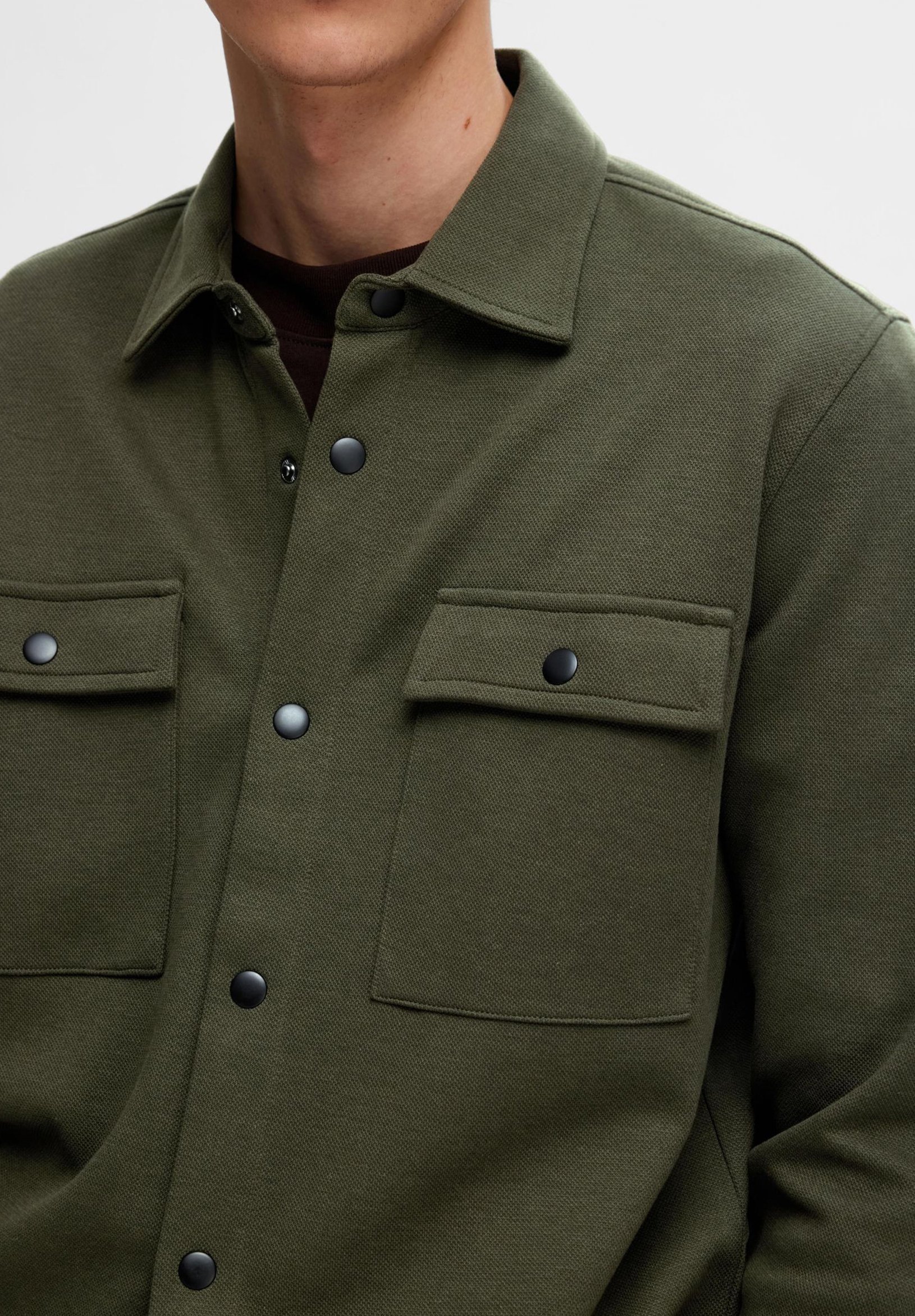 Selected Homme SLHJACKIE JACKET - Hemd - Waldnacht