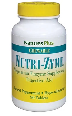 NATURES PLUS Nutri Zyme Enzymes 90 comprimés Mast