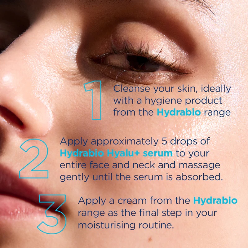 Bioderma Hydrabio Hyalu+ serum za obraz za dehidrirano kožo