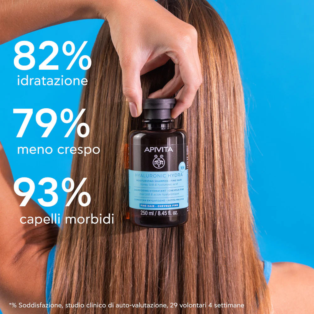 Capelli - Hyaluronic Hydra Shampoo Idratante - Capelli Fini - Shampoo Delicato