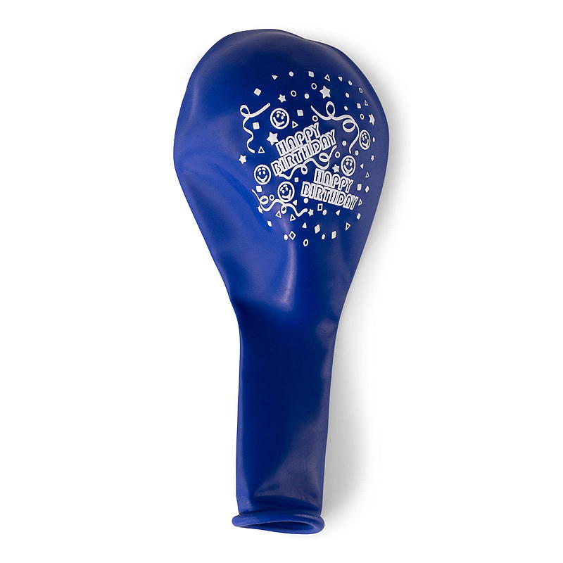 Giform ballonnen 30 cm, 8 stuks. Fijne verjaardag!