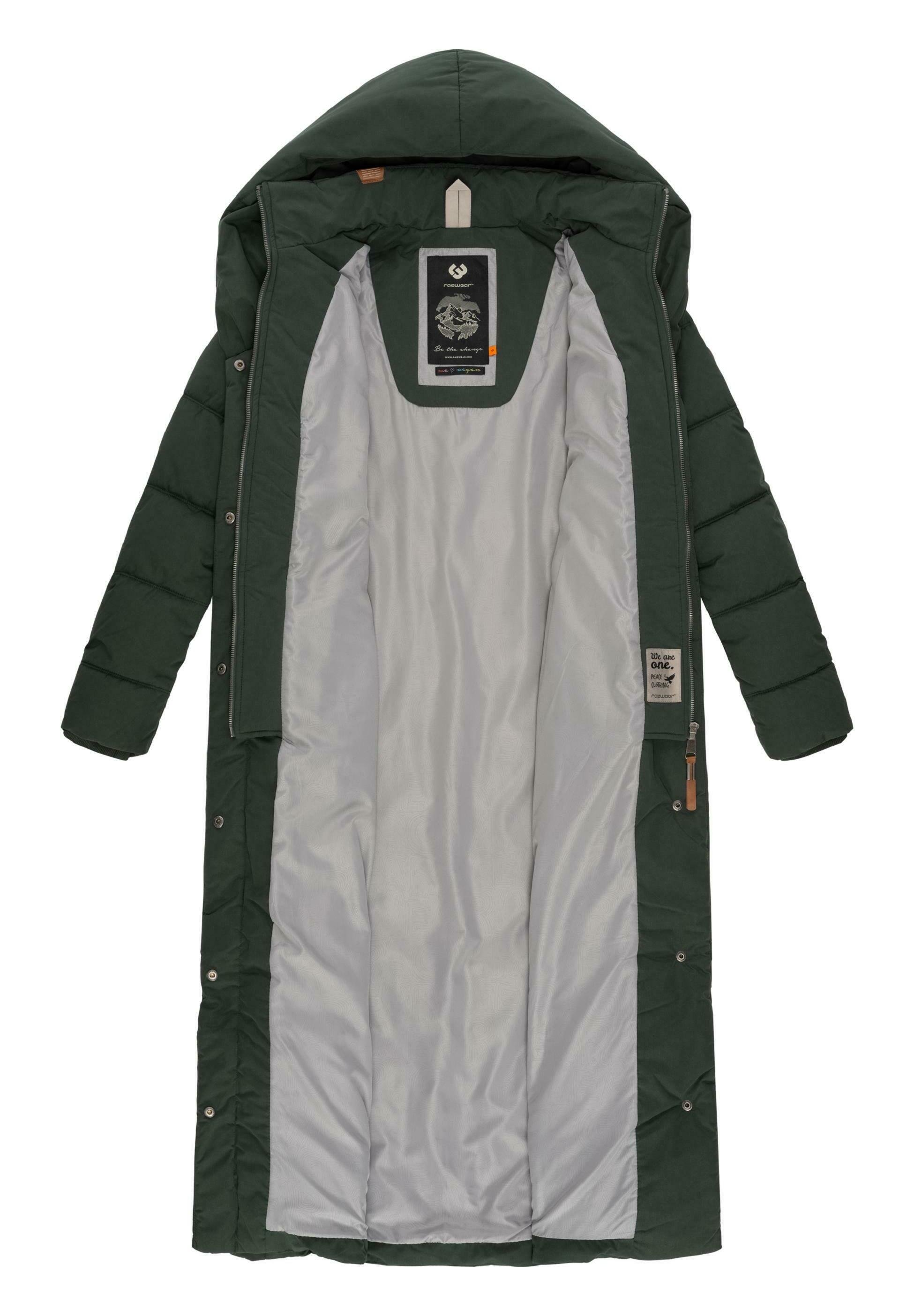 Ragwear NATALKA - Płaszcz zimowy - ciemna zieleń