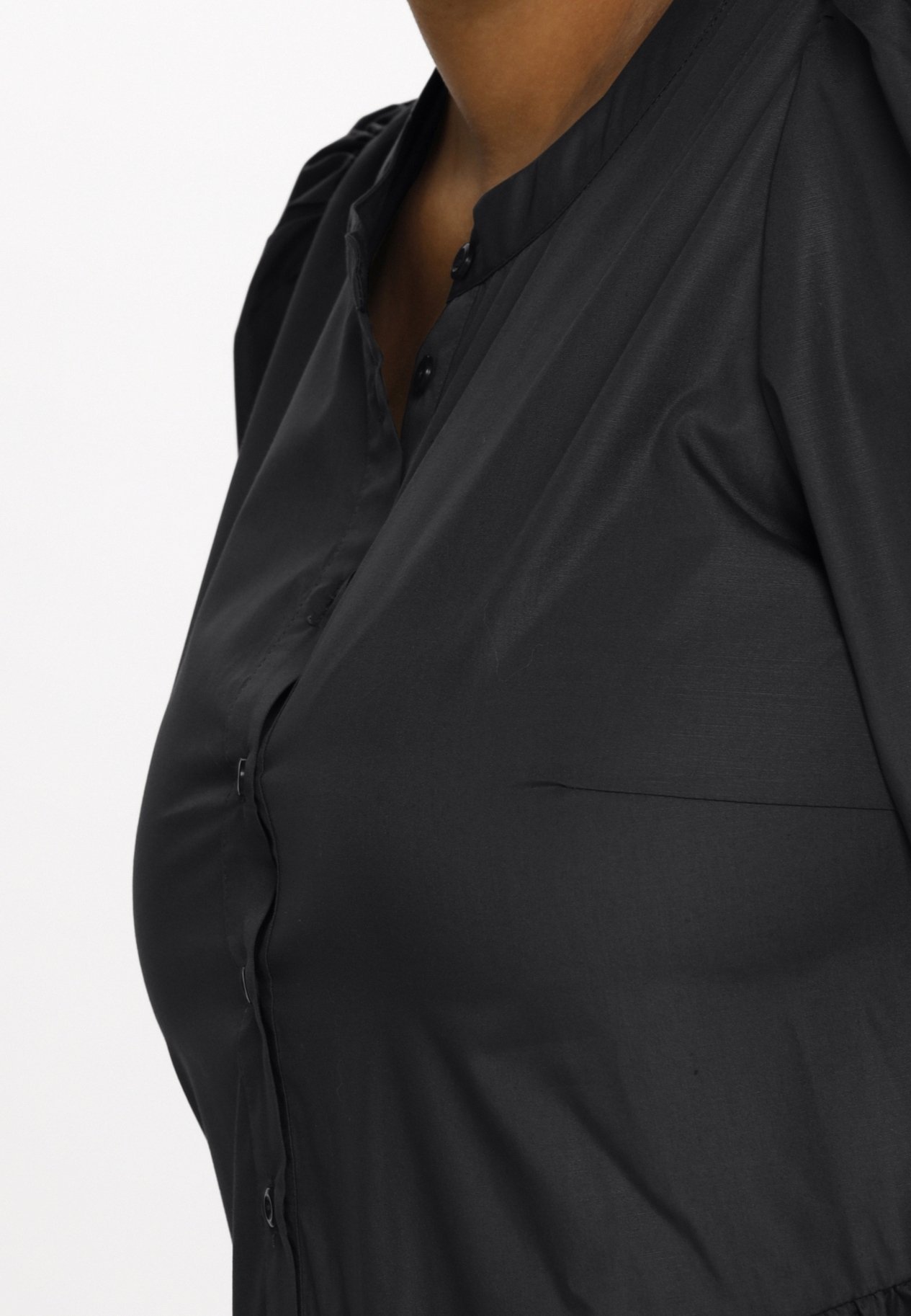 Robe-chemise Kaffe Curve - noir chiné