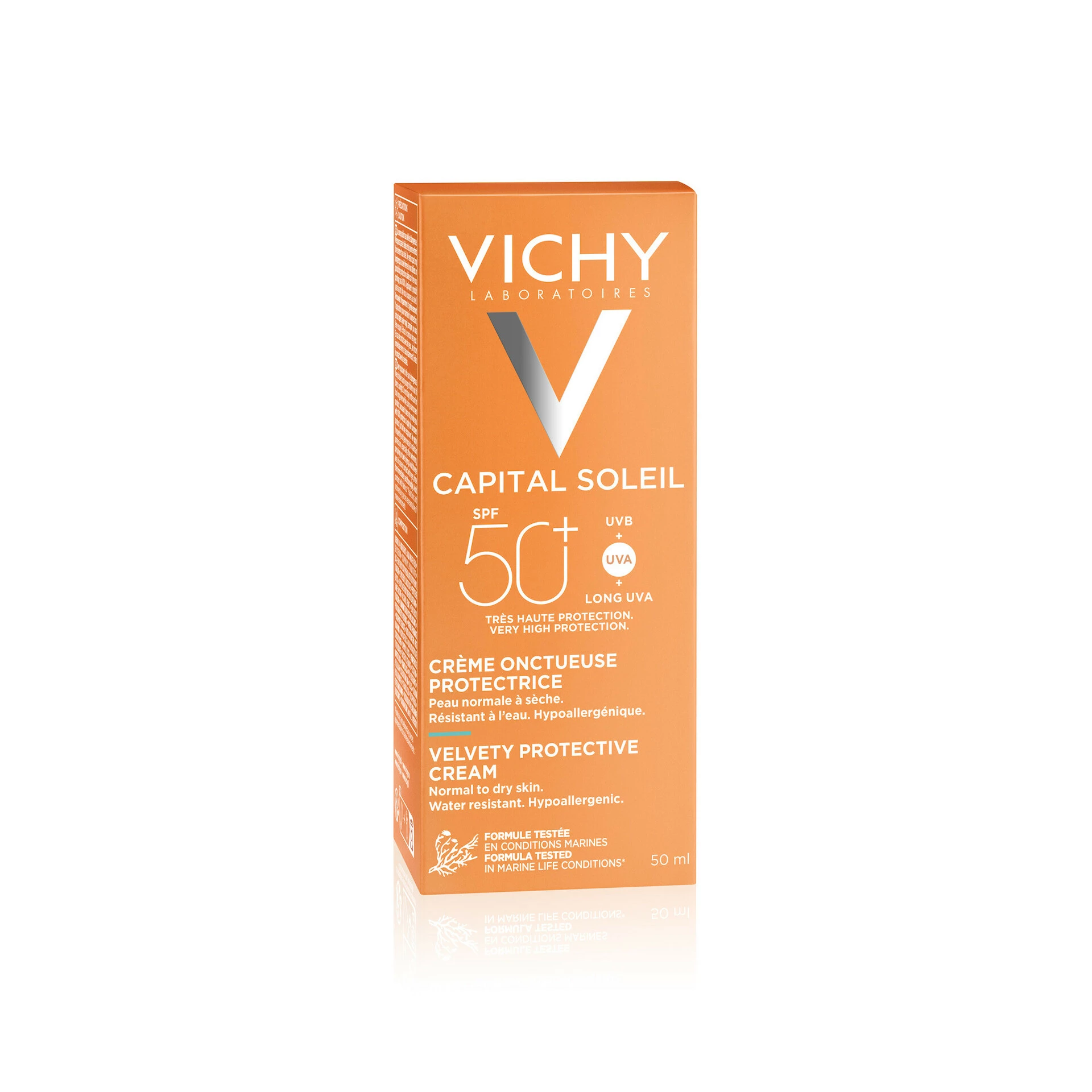 Capital Soleil Aksamitny Krem SPF50+ 50 ml - Vichy