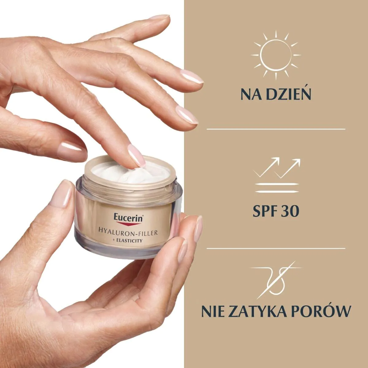 Eucerin Hyaluron Filler + Elasticity krem na dzień SPF 30