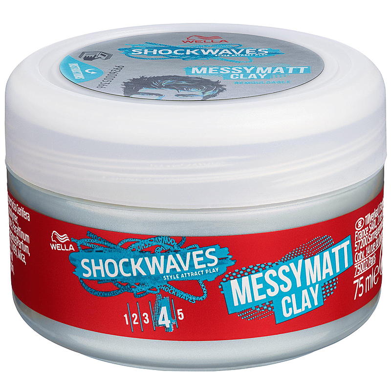 Cera para el cabello Wella 75 ml Wella Shockwaves Dirty Food