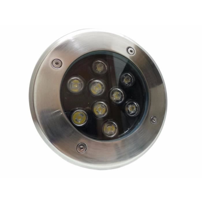 Foco LED empotrable para exteriores, 9W, IP65, 60° - Blanco neutro - SILUMEN