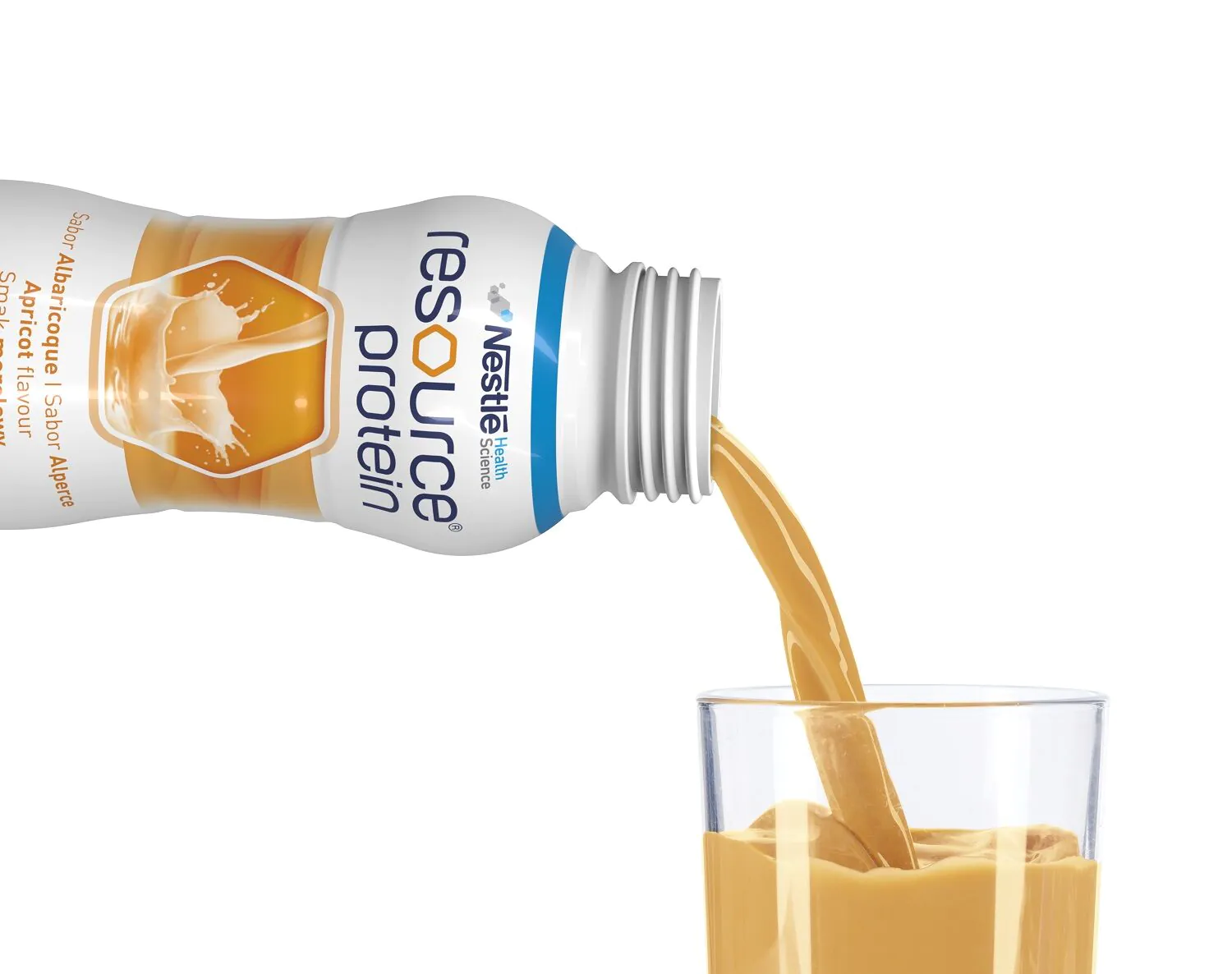 Resource Protein, Doustny preparat odżywczy, Smak morelowy