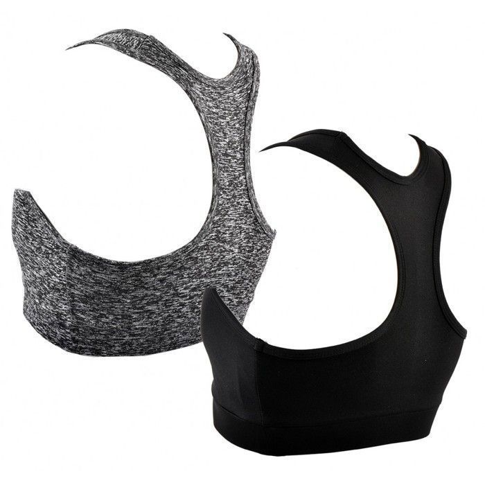 Brassière Sportswear - CXL By LACROIX X2 - Pack de 2 - Confort optimal - Coussinets amovibles