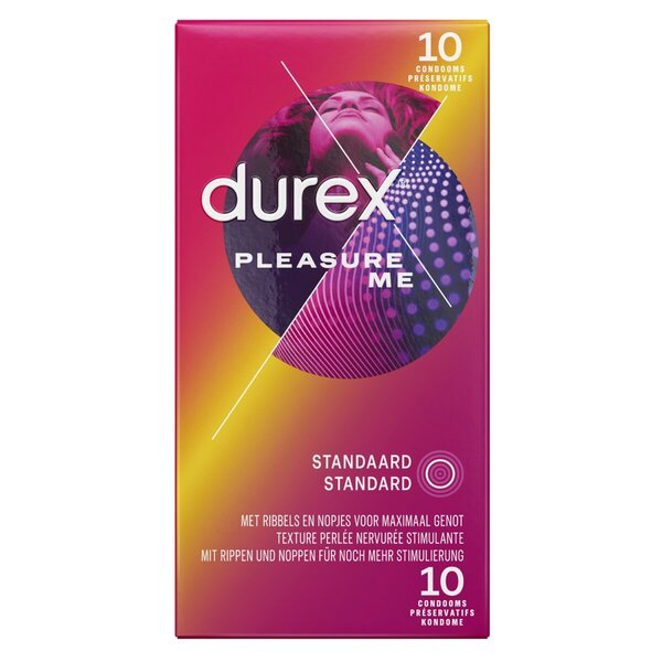 „Durex Pleasure Me“ prezervatyvai<br>Medicinos prietaisas - 10 vnt.
