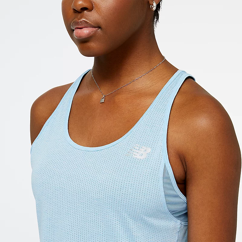 Impact Run hardloopshirt voor dames - BLUE HAZE HEATHER