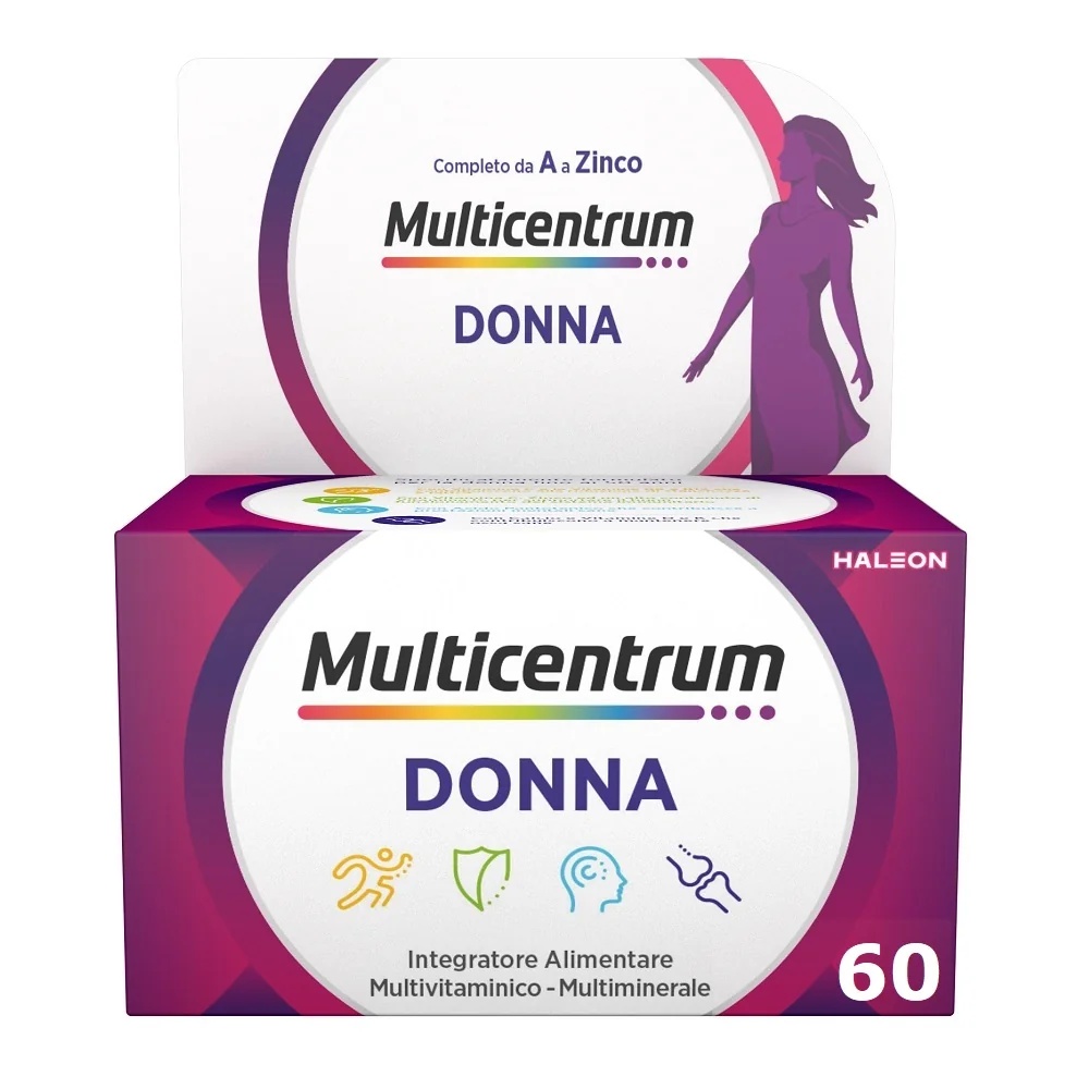 Multicentrum Multicentrum Donna 60 comprimidos multivitamínicos para mulheres