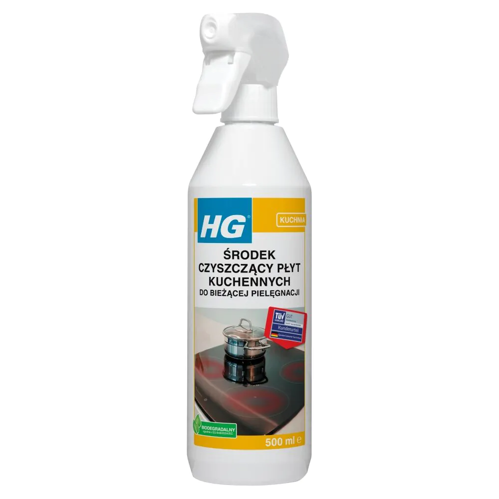 HG Środek czyszczący do bieżacej pielęgnacji płyt kuchennych 500 ml