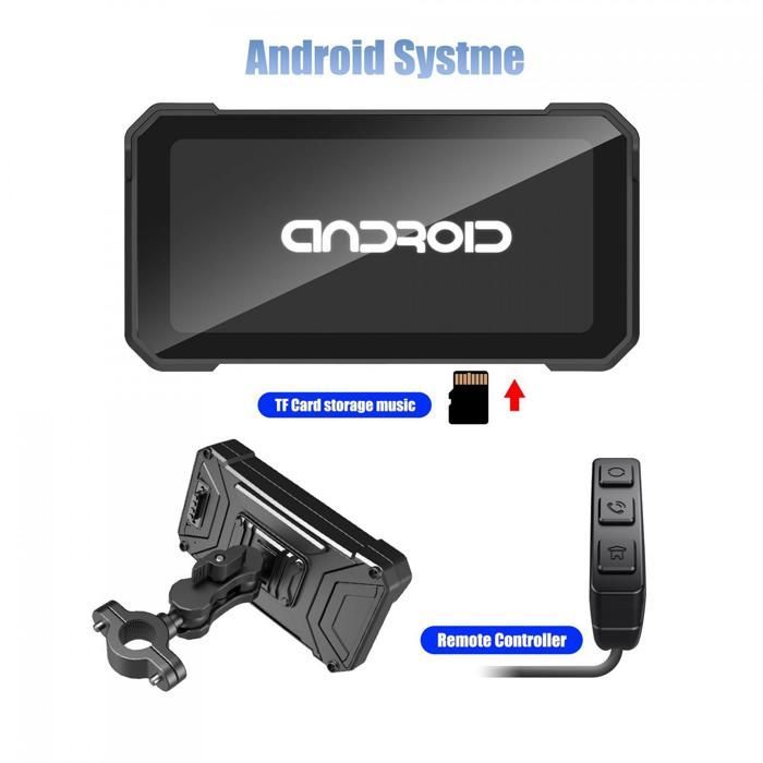 GPS para motocicleta de 6,25