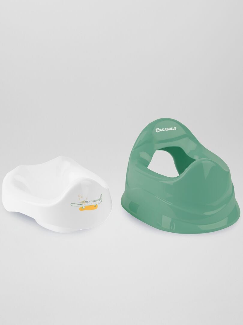 Penico 'Badabulle' - Verde/Branco