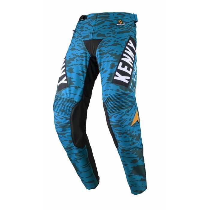 Pantalones de moto Kenny Performance - azul piedra - talla 28