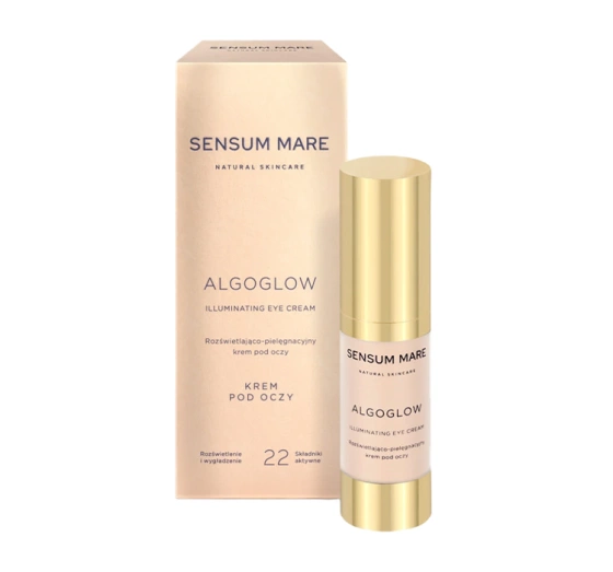 Sensum Mare Algoglow rozświetlająco-pielęgnacyjny krem pod oczy 15 ml