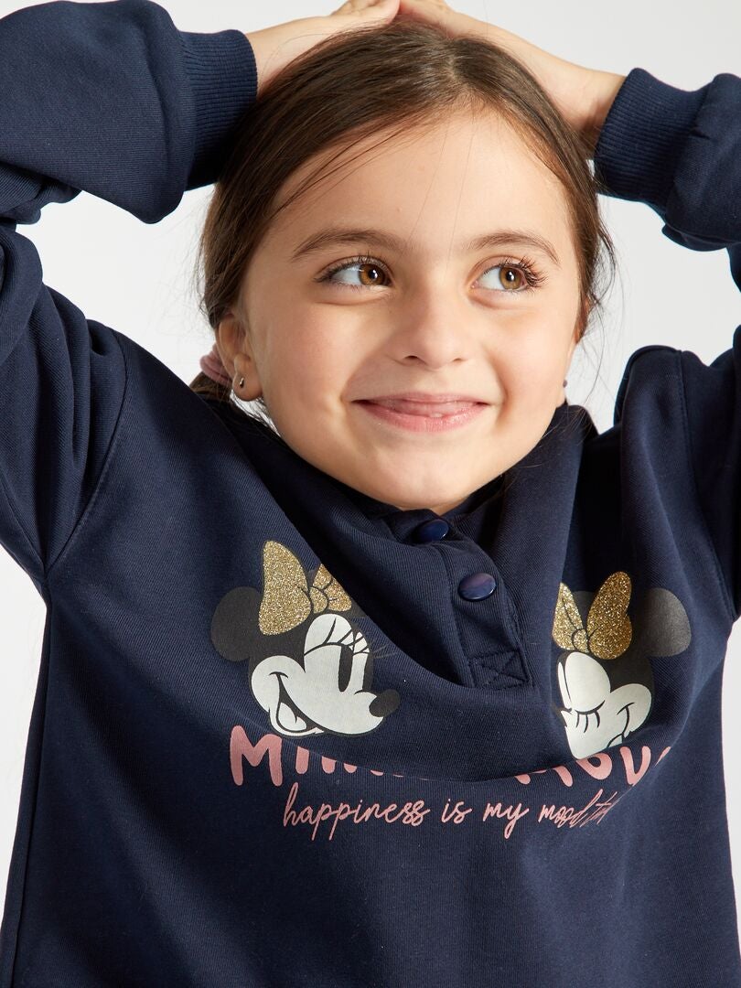 Bluza z kapturem Myszka Minnie - So Easy - BIAŁA