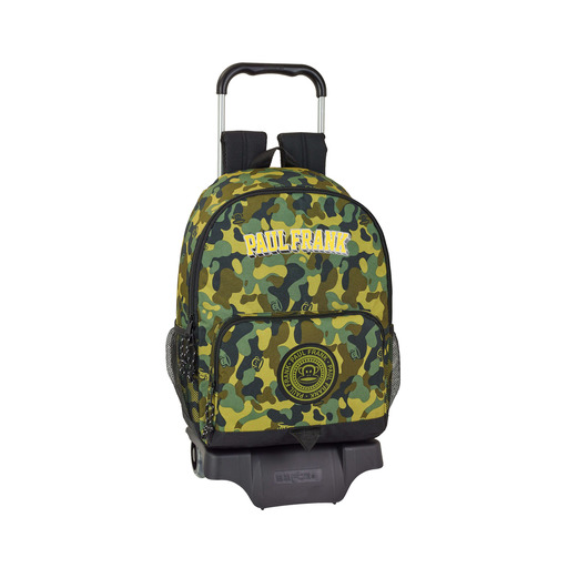  mochila Paul Frank Camo com carroça