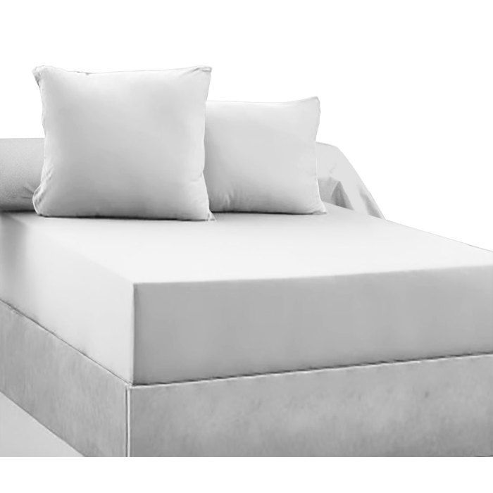2 fundas de almohada de 63 x 63 cm - Blancas