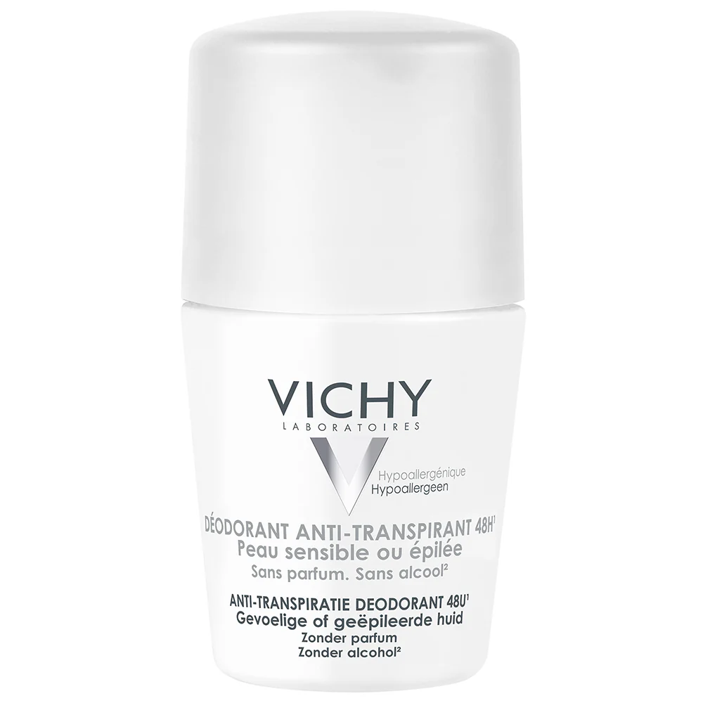 Deodorant Dermo-Tolerance Deodorante anti -traspirante 48H  - Pelle sensibile o depilata - Deodorante Roll-on