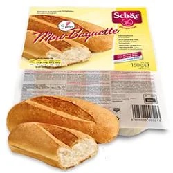 SCHAR Schar Mini baguettes precocidas sin gluten 2x50 g